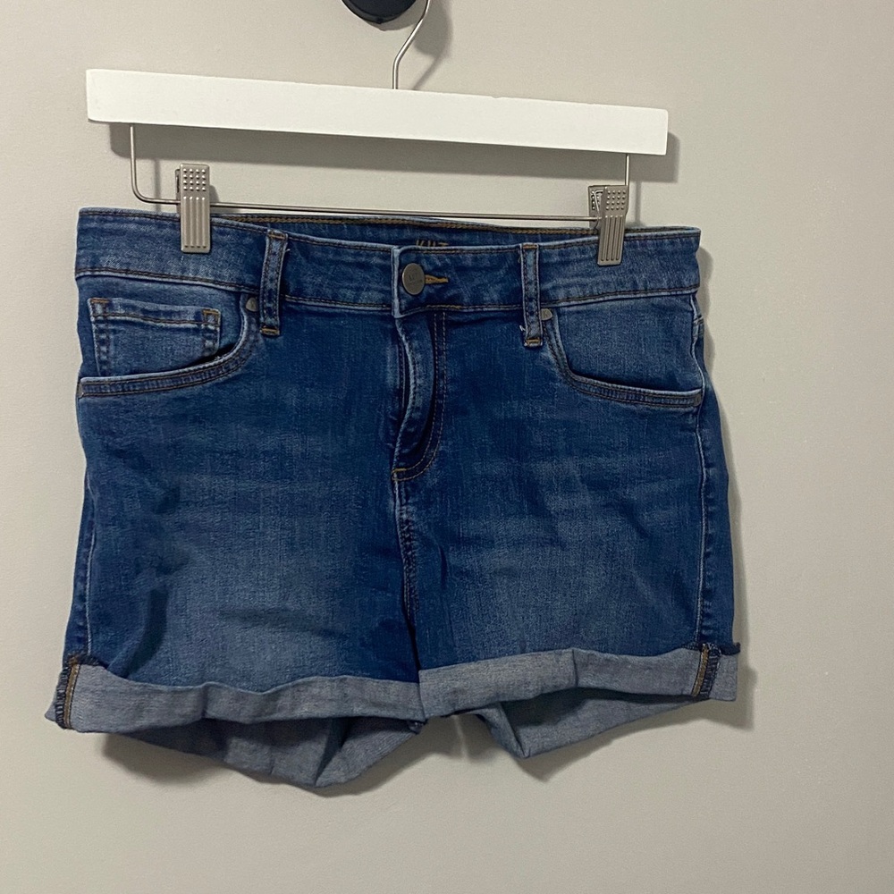 Kut from the Kloth Dark Blue Jean Shorts